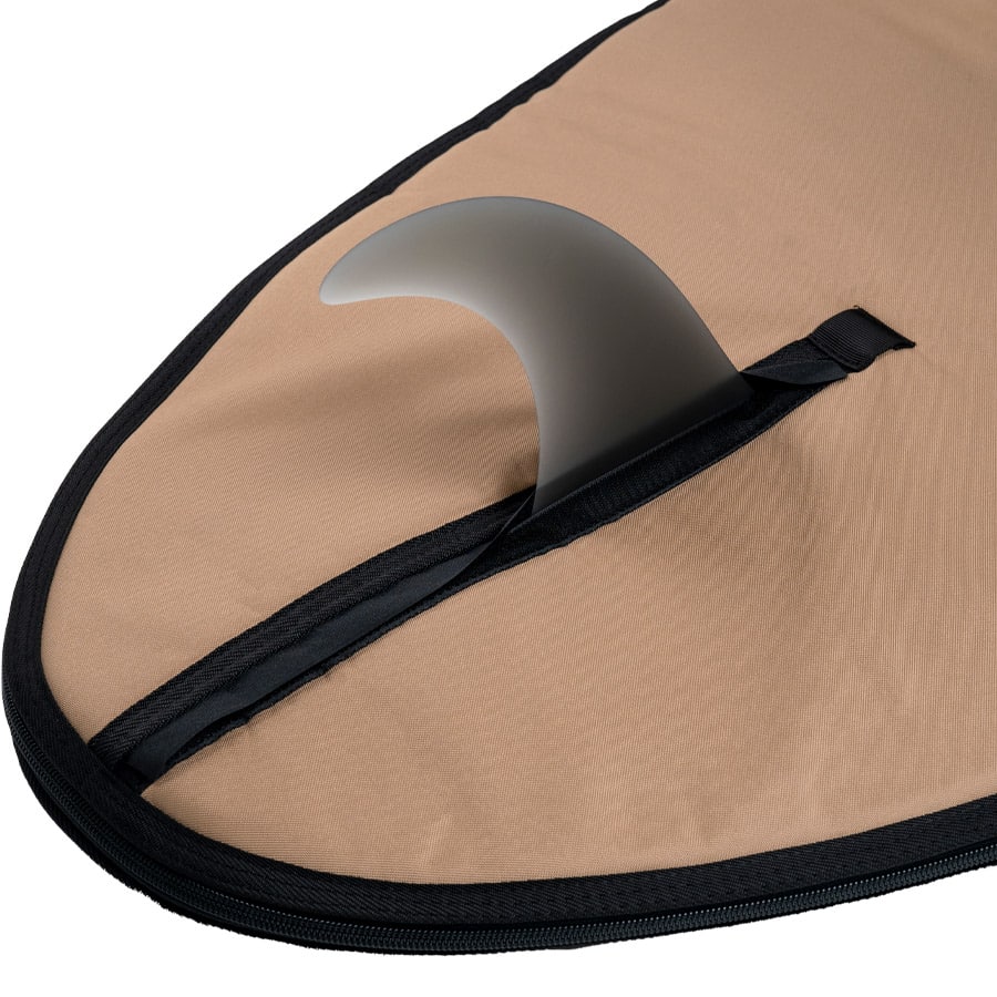 deflow daily boardbag longboard fin